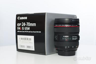 Canon EF 24-70mm f/4 L IS USM obiettivo nuovo