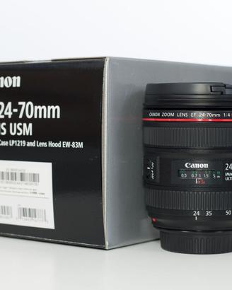 Canon EF 24-70mm f/4 L IS USM obiettivo nuovo