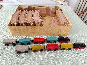 Trenino in legno Ikea