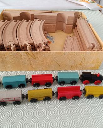 Trenino in legno Ikea