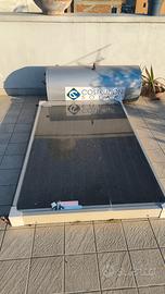 pannello solare con boiler acqua calda