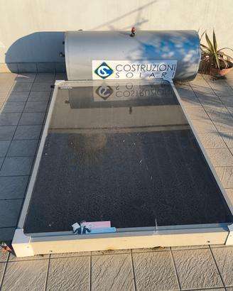 pannello solare con boiler acqua calda