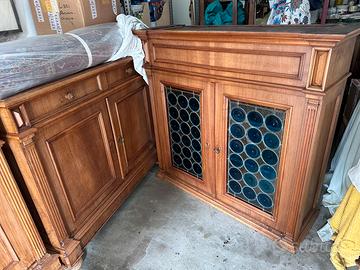 Credenza Con Vetri Piombati