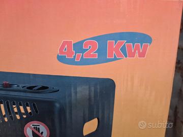Stufa a gas ad infrarossi 4.2 kw