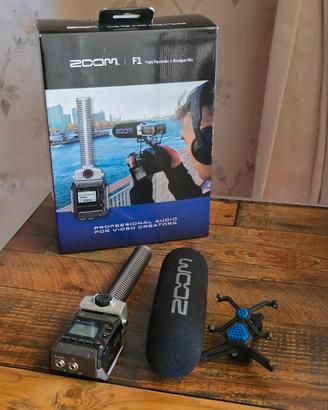 zoom f1 microfono per video 