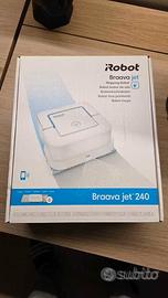 Robot lavapavimenti iRobot Braava Jet 240 + panni