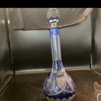 decanter in vetro smeraldo 