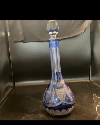 decanter in vetro smeraldo 