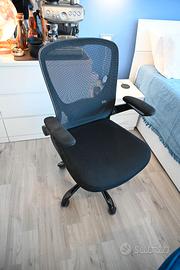 Sedia da ufficio ergonomica SONGMICS – ottime cond