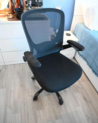 Sedia da ufficio ergonomica SONGMICS – ottime cond