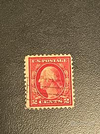 Francobollo George Washington 2 cent