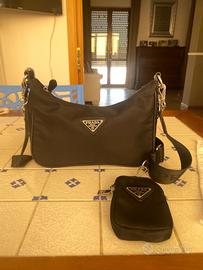 Borsa simil Re-Edition Nylon Prada