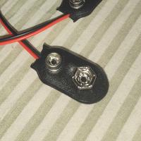 Connettori clip per batteria 9V 