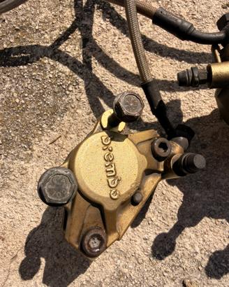 Pinze freni Brembo & blocco chiave per Aerox 50