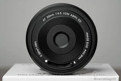 Obiettivo Viltrox AF 28mm F4.5 Full-Frame per Sony