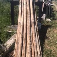 Morali e travi di castagno