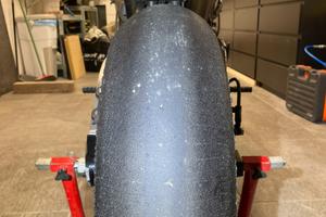 Treno gomme anteriore dunlop slik pista kr