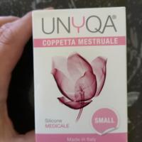 Coppetta mestruale nuova marca Unyqa taglia Small