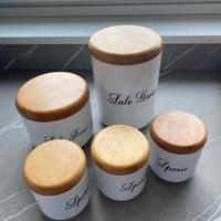 Barattoli portaspezie/sale da cucina