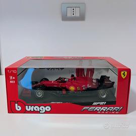 Modellino Ferrari SF21 Charles Leclerc #16