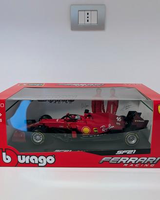 Modellino Ferrari SF21 Charles Leclerc #16
