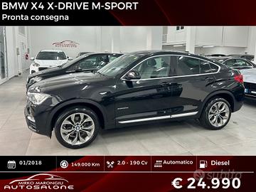 Bmw X4 xDrive20d Msport promo FINANZIABILE