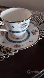 Set 12 tazzine caffè con piattino 