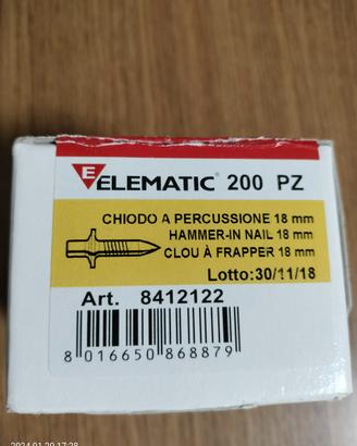 chiodi percussione elematic