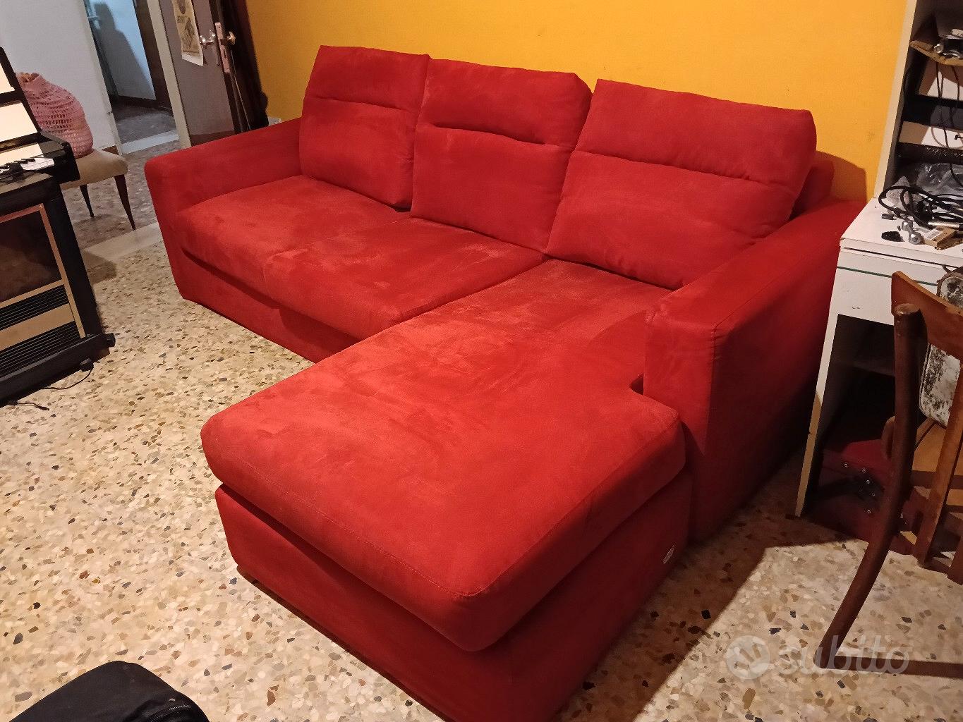 Divano 3 posti, poltrone sofà con chaise lounge