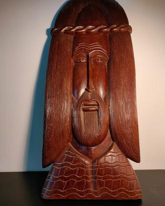 Scultura in legno fatta a mano - José Santana