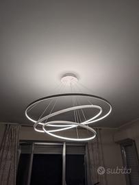 Lampadario ad Anelli Diamant Lux