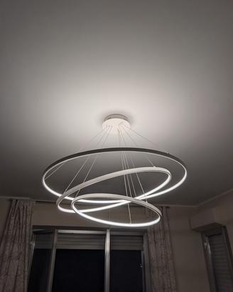 Lampadario ad Anelli Diamant Lux