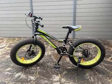 BICICLETTA BMX 20” FAT BIKE " TBK 6 marce Shimano