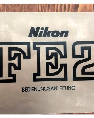 nikon  fe 2 libretto istruzioni
