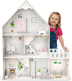 Barbie casa delle bambole in legno grande