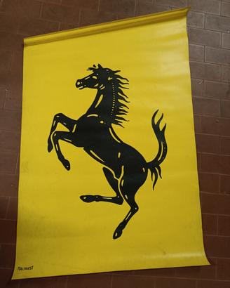 bandiera double-face plastificata Ferrari