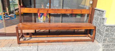 Panchina in legno