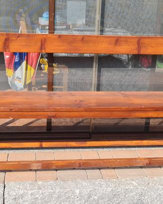 Panchina in legno