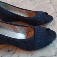 Sandalo donna zeppa n.40