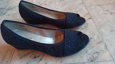 Sandalo donna zeppa n.40