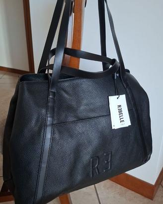 Borsa a spalla - LELLA BIG REBELLE NERA