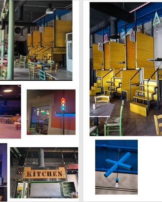 Arredo Completo Pub Ristorante Industrial Urban