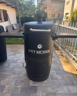 Pitboss champion barrel con cover