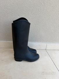 Stivali equitazione in gomma n 34