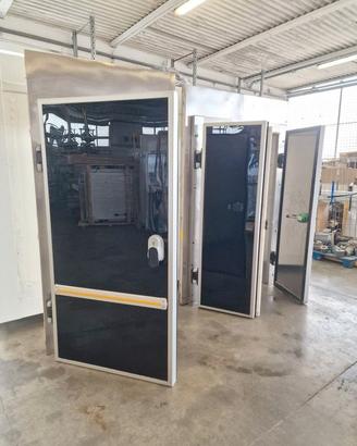porte in inox per celle pescherie usate