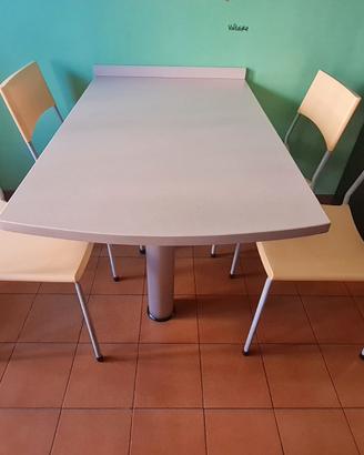 4 belle sedie da cucina - impilabili