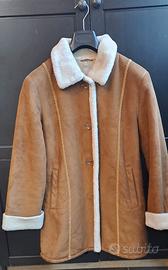 Cappotto donna camosciato Julia S. Roma