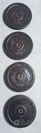 4 dischi da 15kg