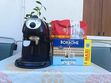 MACCHINA CAFFE + 100 CIALDE DI CAFFE