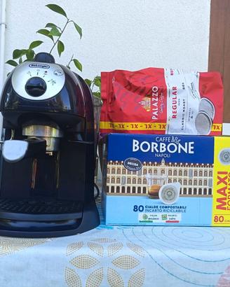 MACCHINA CAFFE + 100 CIALDE DI CAFFE